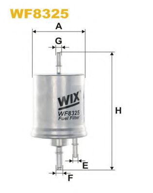 Топливный фильтр WIX WF8325