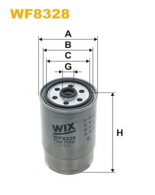 Топливный фильтр WIX WF8328