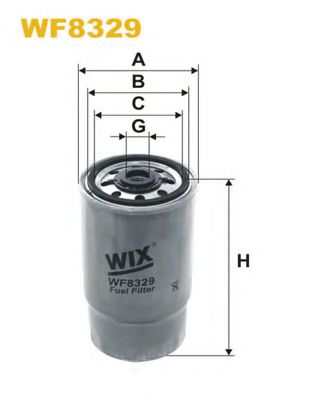 Топливный фильтр WIX WF8329