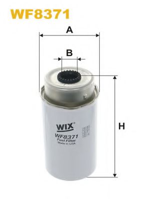 Топливный фильтр WIX WF8371