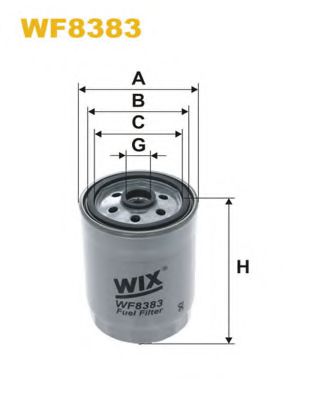Топливный фильтр WIX WF8383