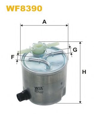 Топливный фильтр WIX WF8390