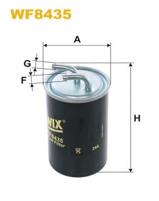 Топливный фильтр WIX WF8435