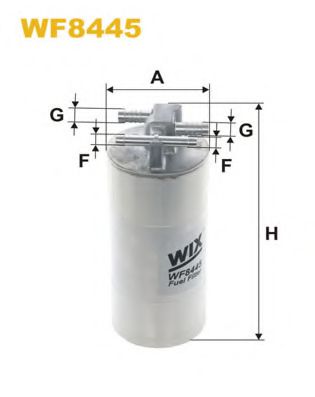 Топливный фильтр WIX WF8445
