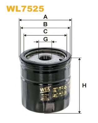 Масляный фильтр WIX WL7525