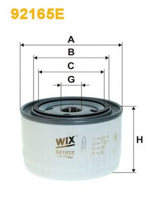 Фильтр автоматической коробки передач WIX 92165E