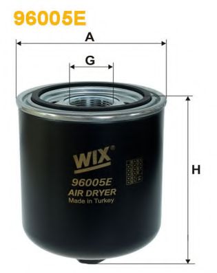 Осушитель воздуха, пневматическая система WIX 96005E