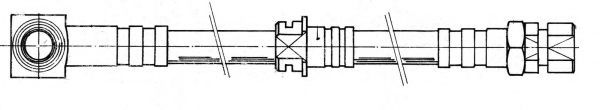 Тормозной шланг cef 510719