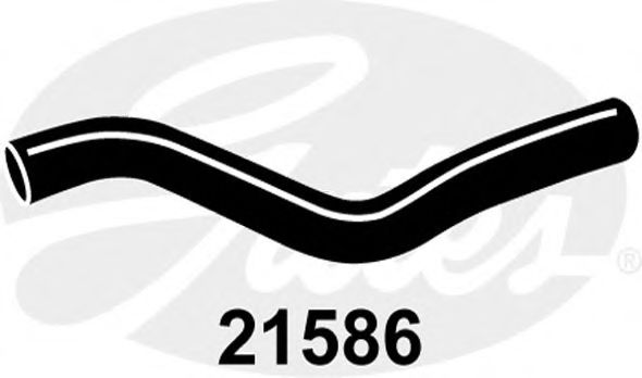 Патрубок радиатора GATES 21586