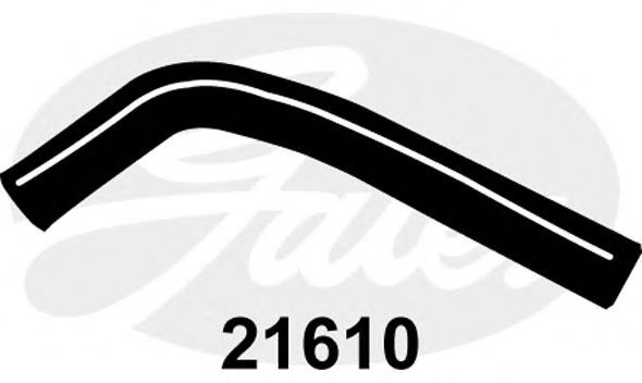 Патрубок радиатора GATES 21610