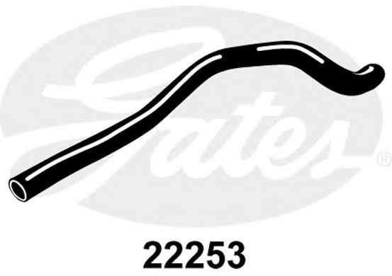 Патрубок радиатора GATES 22253