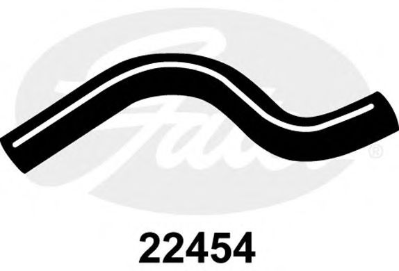 Патрубок радиатора GATES 22454