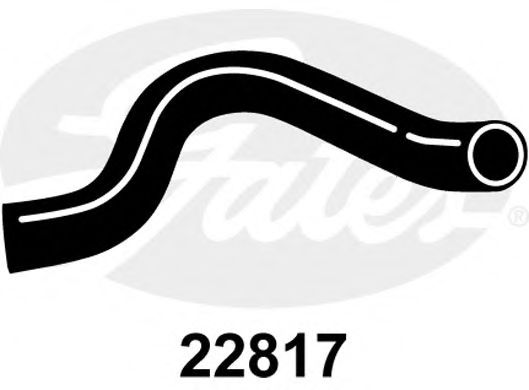 Патрубок радиатора GATES 22817