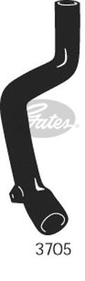 Патрубок радиатора GATES 3705