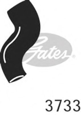 Патрубок радиатора GATES 3733