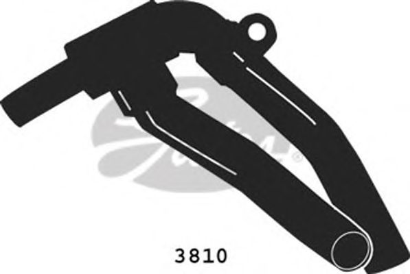 Патрубок радиатора GATES 3810