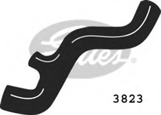 Патрубок радиатора GATES 3823