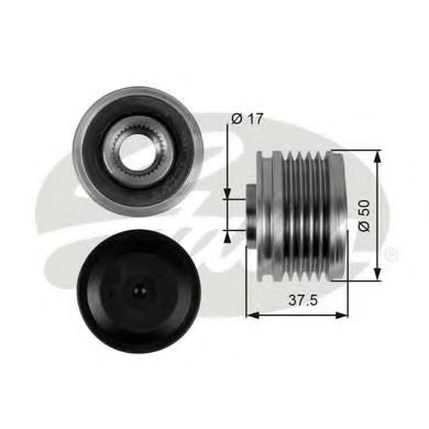 Муфта генератора GATES OAP7053