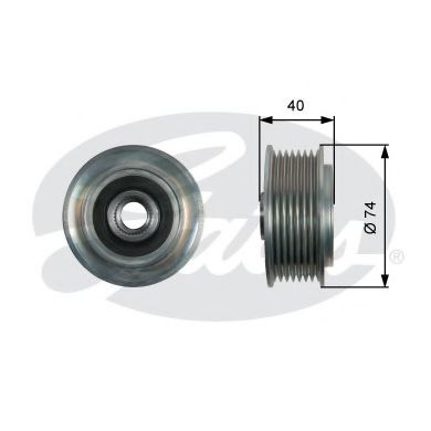 Муфта генератора GATES OAP7159