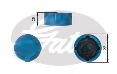Крышка расширительного бачка GATES RC203
