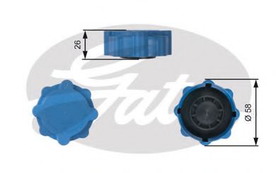 Крышка расширительного бачка GATES RC214