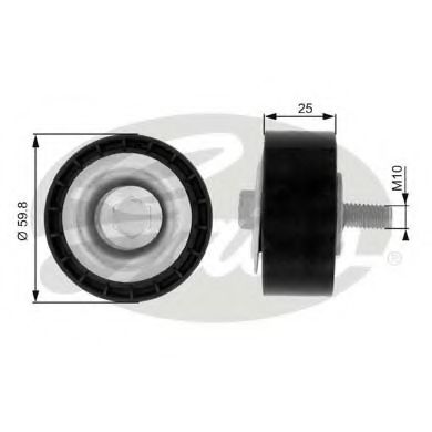 Обводной ролик GATES T36032