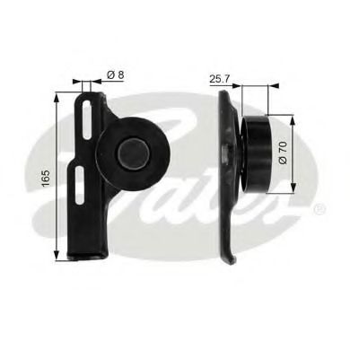 Ролик ремня генератора GATES T36035