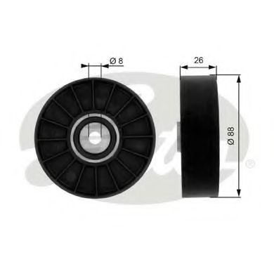 Обводной ролик GATES T36042
