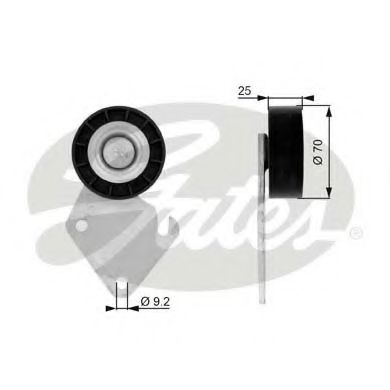 Обводной ролик GATES T36068