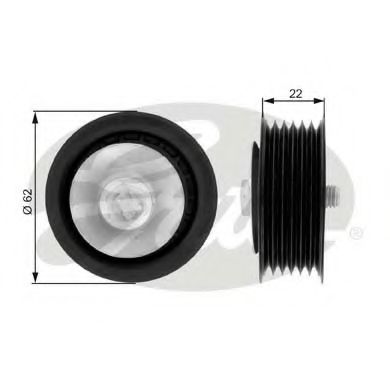 Обводной ролик GATES T36079