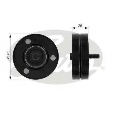 Обводной ролик GATES T36088