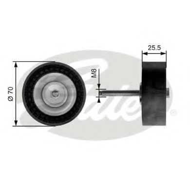 Обводной ролик GATES T36204