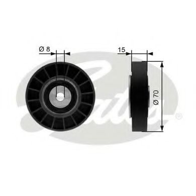 Обводной ролик GATES T36214