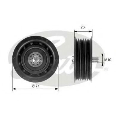 Обводной ролик GATES T36261