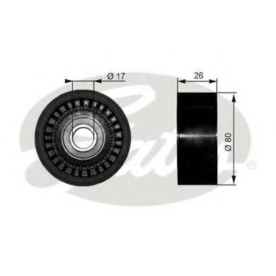 Обводной ролик GATES T36303