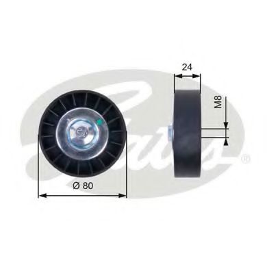 Обводной ролик GATES T36397