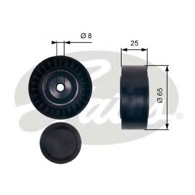 Обводной ролик GATES T36405