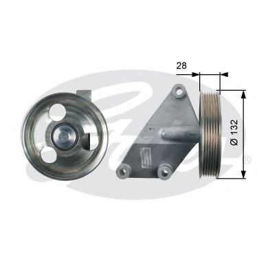 Обводной ролик GATES T36428
