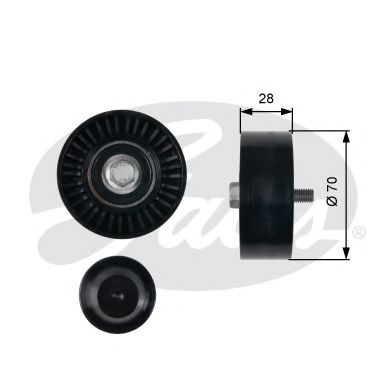 Обводной ролик GATES T36430