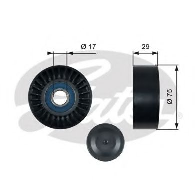 Обводной ролик GATES T36462