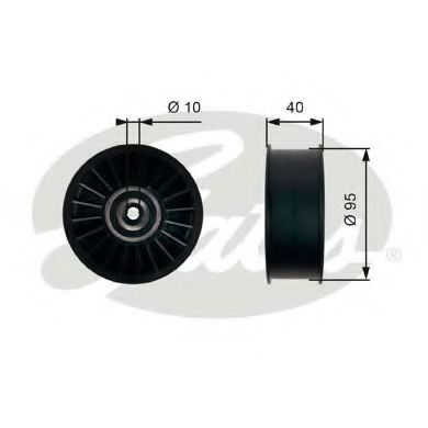 Обводной ролик GATES T36500