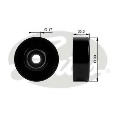 Обводной ролик GATES T38033