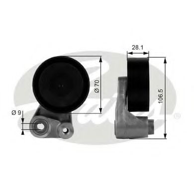 Ролик ремня генератора GATES T38066