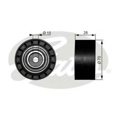 Обводной ролик GATES T38073