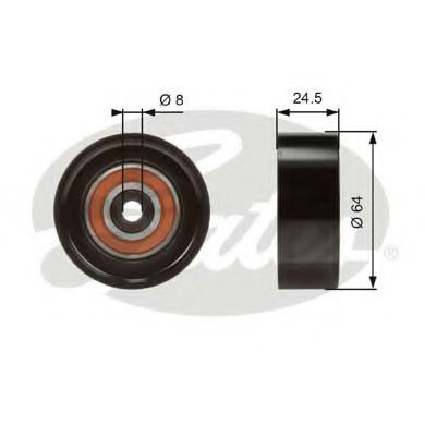 Обводной ролик GATES T38097