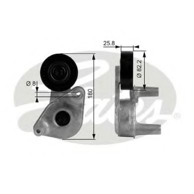 Ролик ремня генератора GATES T38149