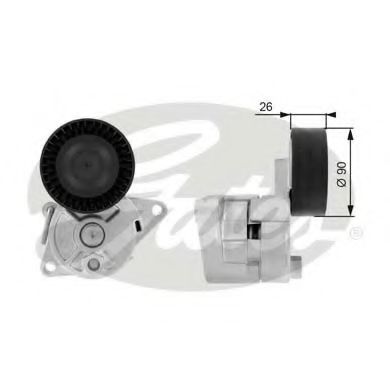 Ролик ремня генератора GATES T38224