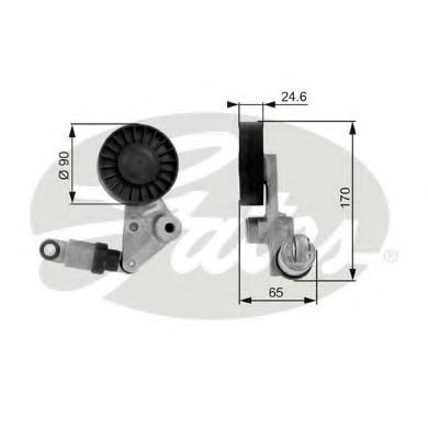 Ролик ремня генератора GATES T38239