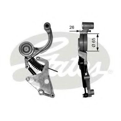 Ролик ремня генератора GATES T38404