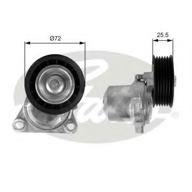 Ролик ремня генератора GATES T38408